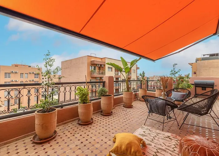 L\'Atlas - Appartement Authentique A Gueliz